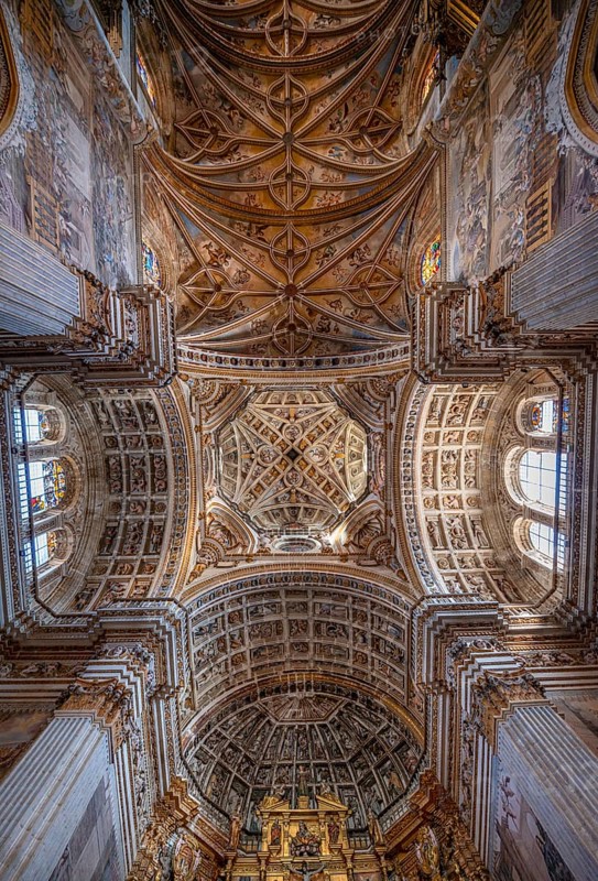Vaulted ceiling