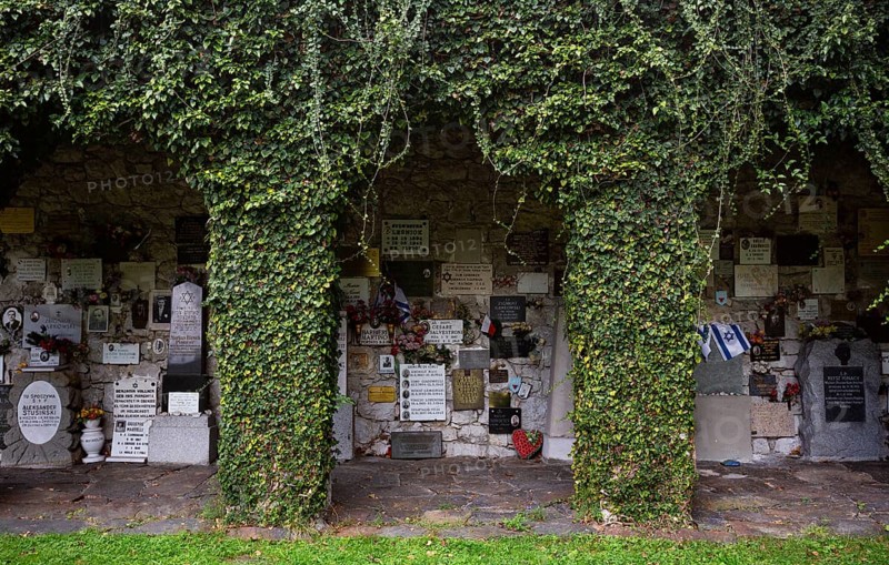 Concentration camp cemetery
