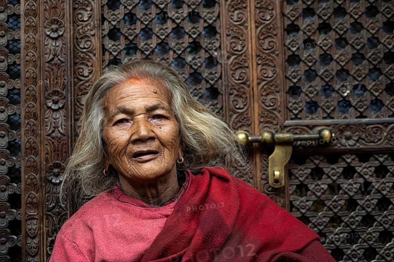 Portrait of an older woman