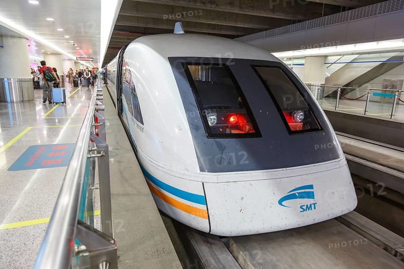 Shanghai Transrapid Maglev Shanghai Maglev Shanghai Maglev Train Airport Pudong Train Traffic Station