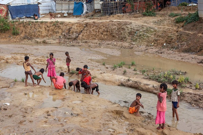 Children playing
