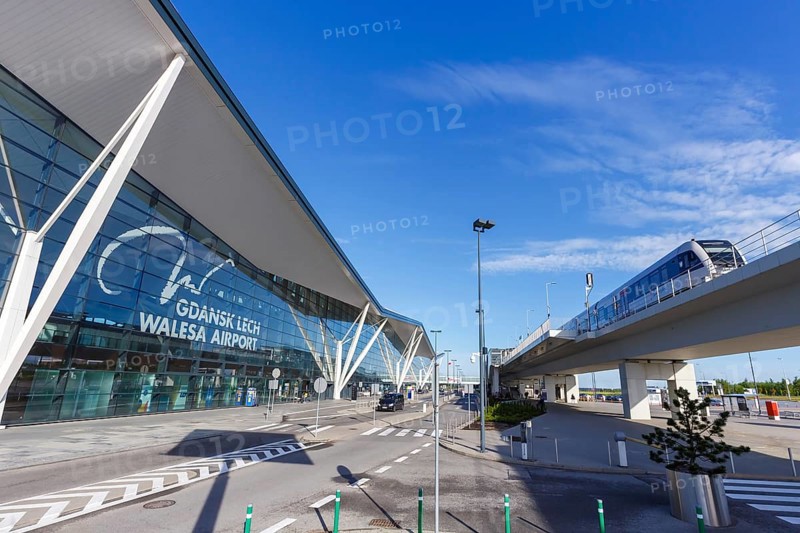 Regional Railway and Terminal of Gdansk Airport Gdansk Lech Walesa Airport