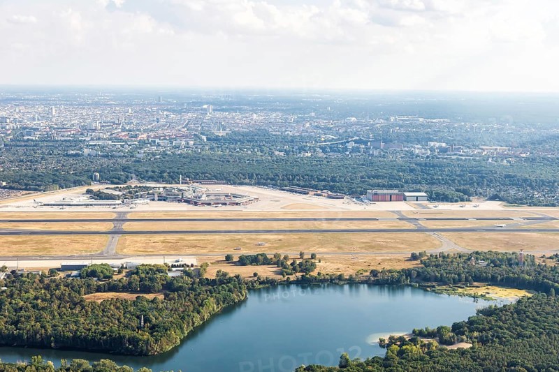Berlin Tegel TXL Airport Terminal Aerial photograph