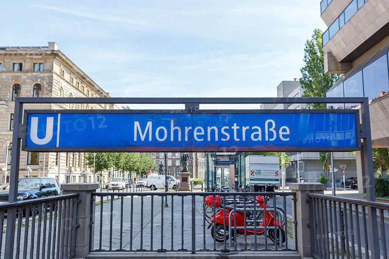 Mohrenstrasse Berlin subway Metro subway station Station U Bahn