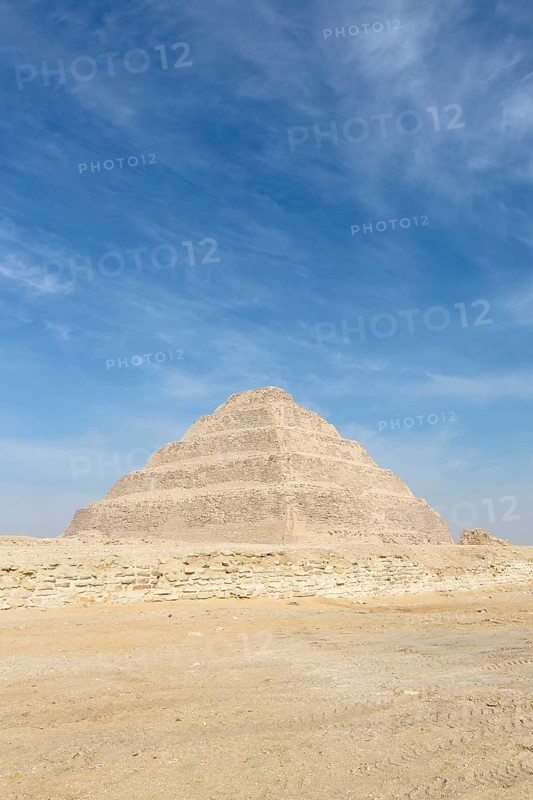 The stepped pyramid of Djoser