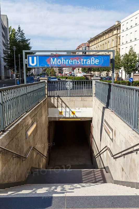 Mohrenstrasse Berlin subway Metro subway station Station U Bahn