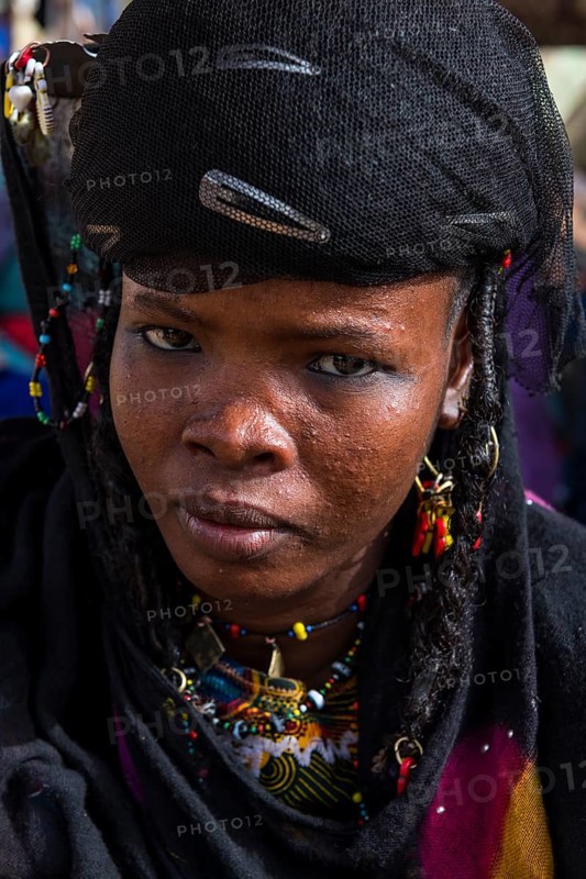 Young girls at the Gerewol festival