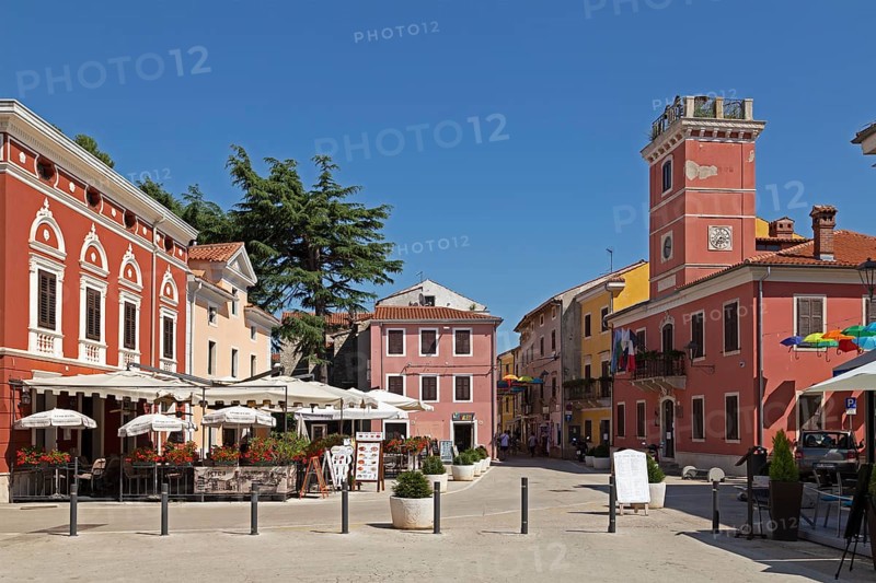Village centre with town hall