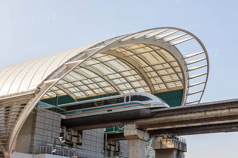 Shanghai Transrapid Maglev Shanghai Maglev Shanghai Maglev Train Traffic Train Station Station