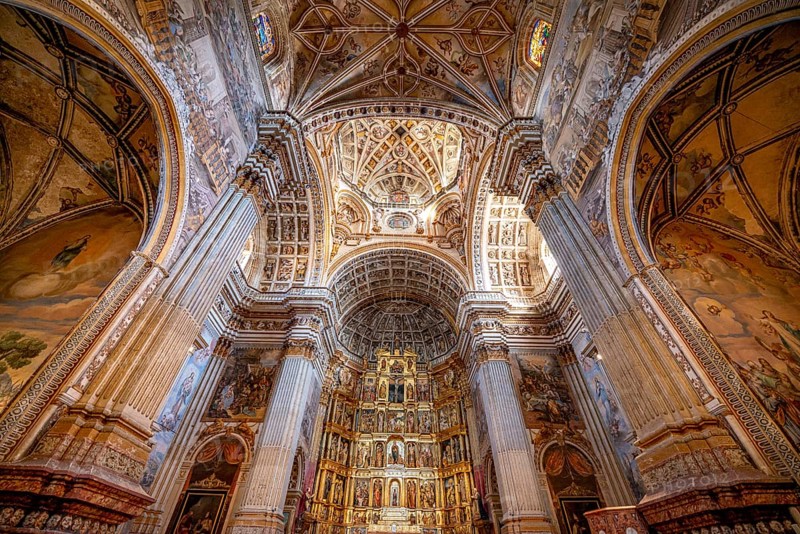 Golden high altar