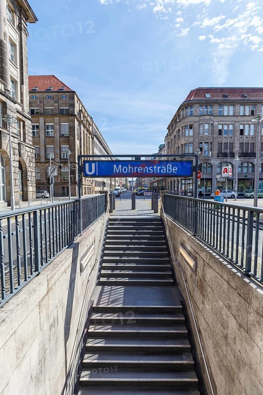 Mohrenstrasse Berlin subway Metro subway station Station U Bahn