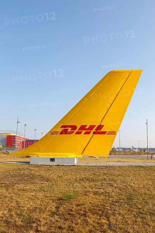 DHL Hub Leipzig Airport Halle LEJ Airport Aircraft vertical tail