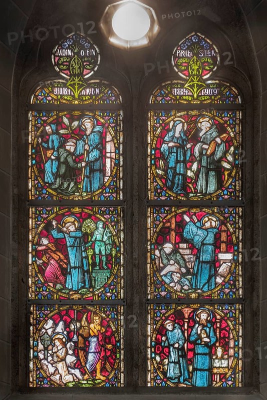 Stained glass window