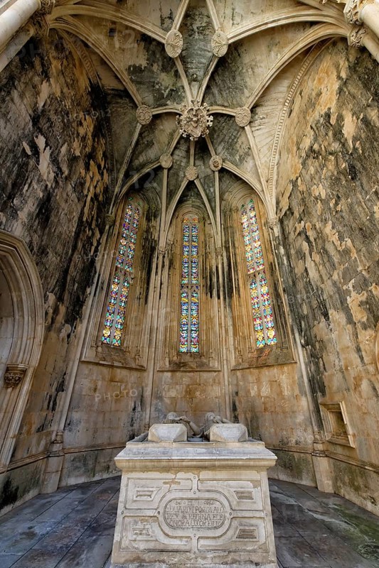 King Duarte and Queen Leonor de Aragon Grave