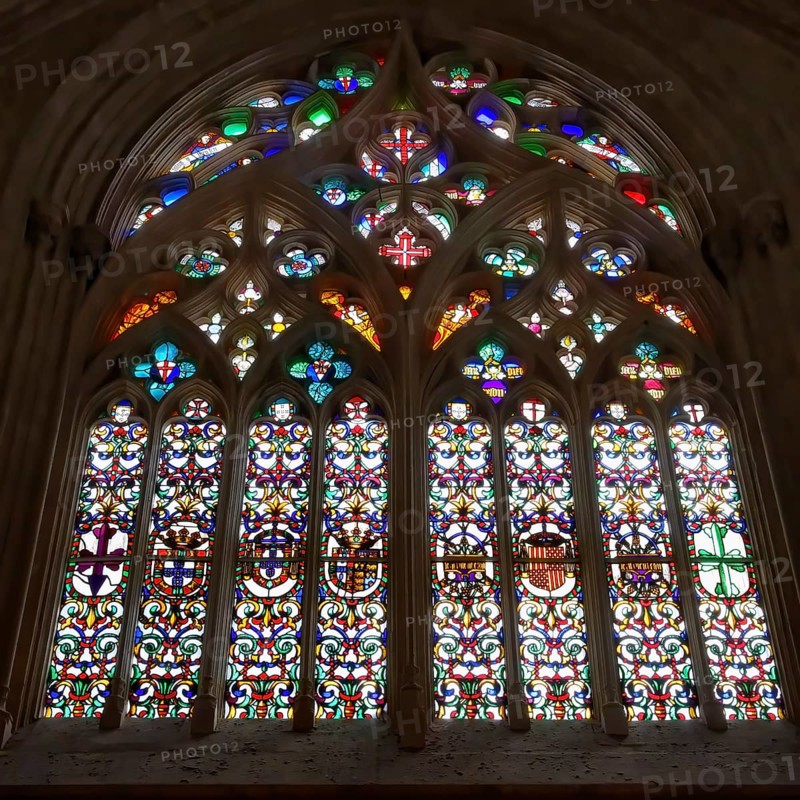 Stained-glass window