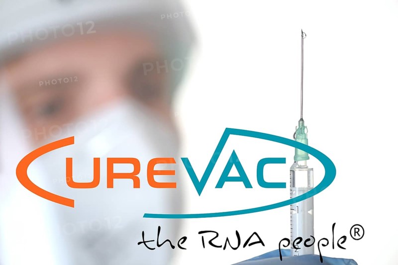 Symbol image Corona vaccine of the company CUREVAC
