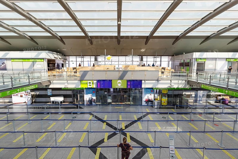 Terminal of Dortmund Airport