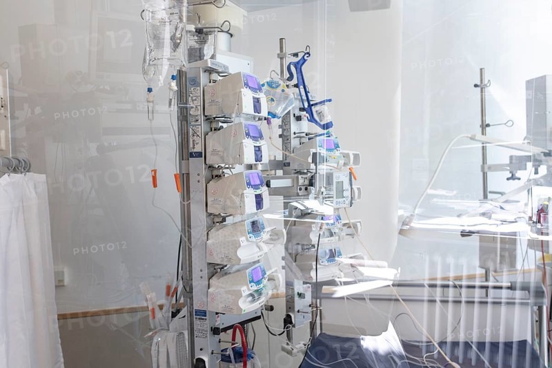 Ventilation places on the intensive care unit for Covid patients
