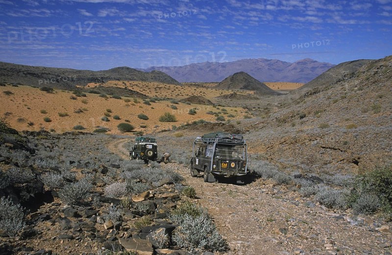 La montagne Brandberg. Namibie