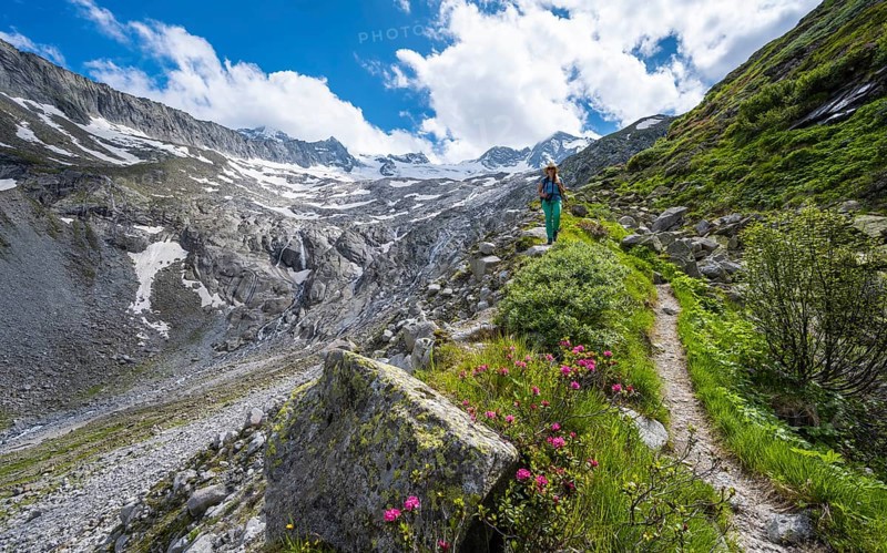 Moraine landscape