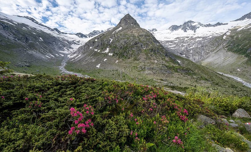 Mountains on the Berliner Hoehenweg