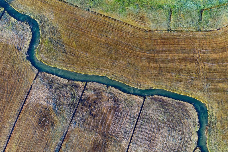 Natural course of the Zellerache river from the Irrsee