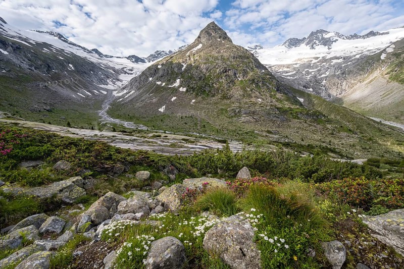 Mountains on the Berliner Hoehenweg