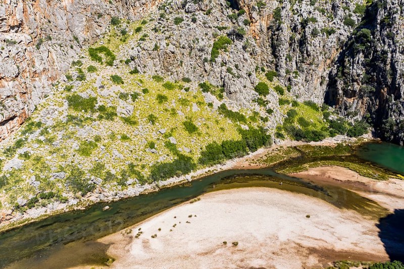 Aerial view Sa Calobra