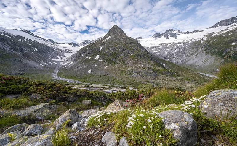 Mountains on the Berliner Hoehenweg