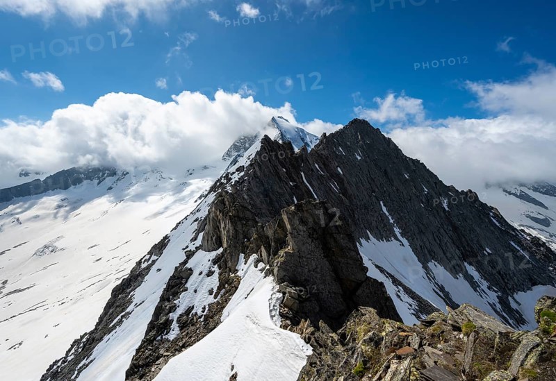 View from Schoenbichler Horn to Grosser Moeseler and Furtschaglspitze