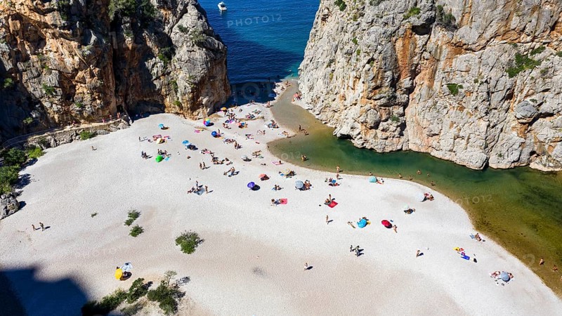 Aerial view Sa Calobra