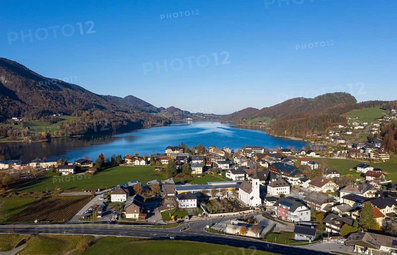 Fuschl am See with Fuschlsee