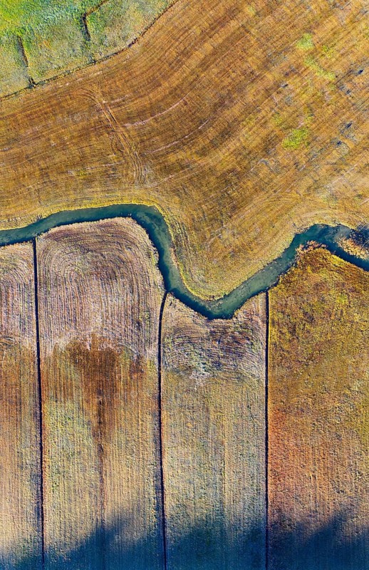 Natural course of the Zellerache river from the Irrsee