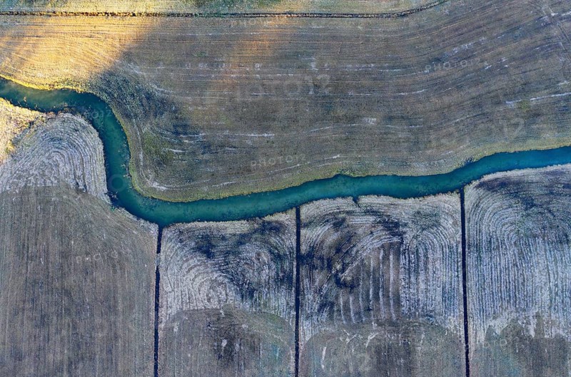 Natural course of the Zellerache river from the Irrsee