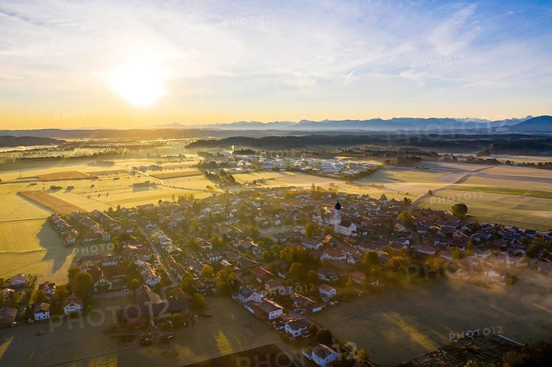 Sunrise over Gelting