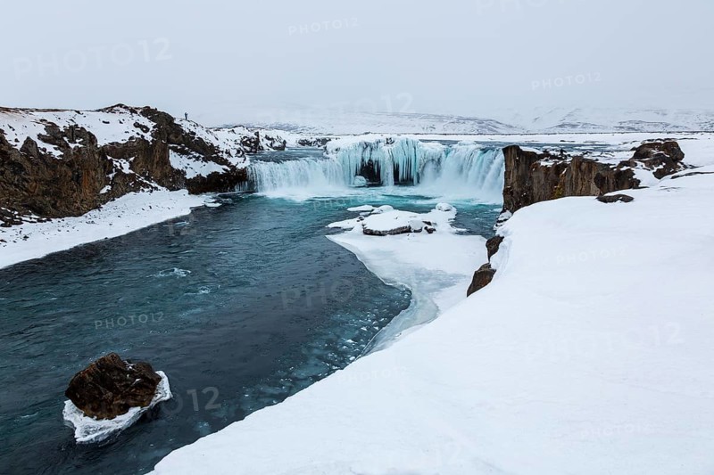 Frozen Godafoss
