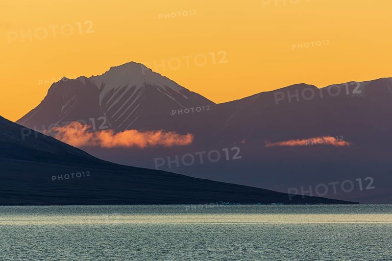 Sunrise in Fjord