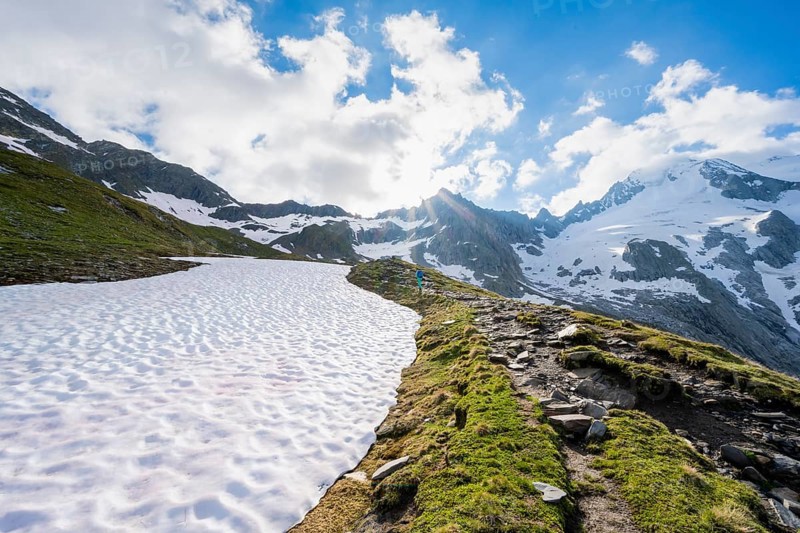 Snow field