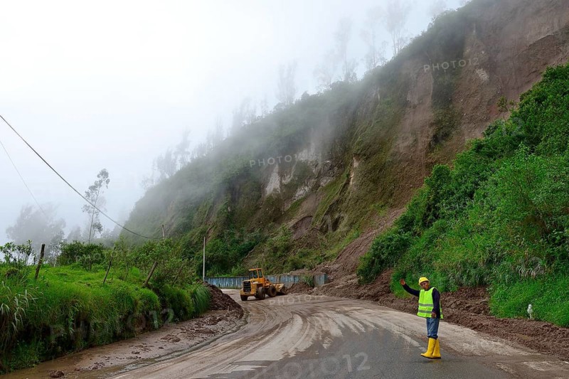 Landslide is removed on the E35