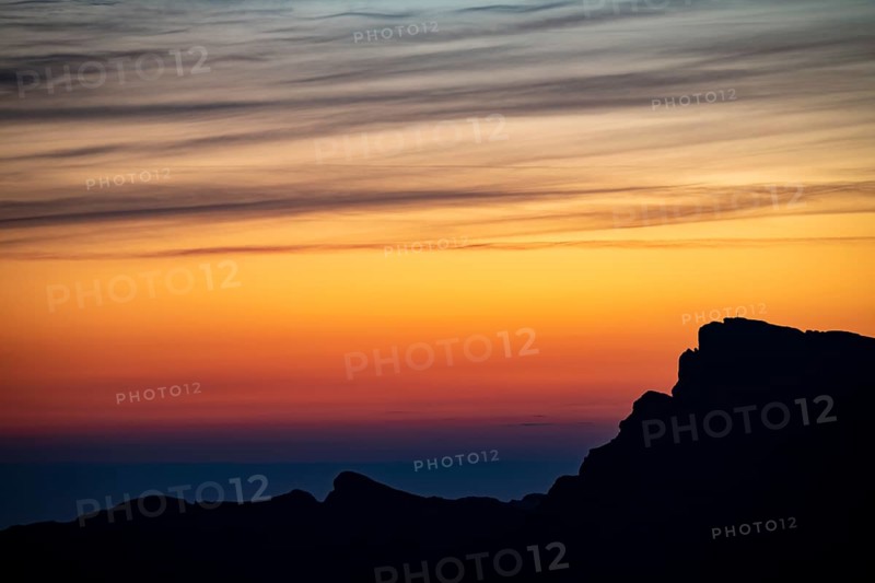 Summit of the high Ifen at sunrise
