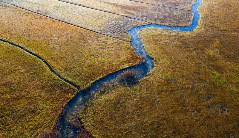 Natural course of the Zellerache river from the Irrsee