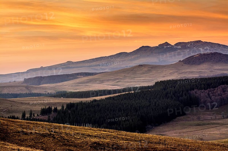 View on Massif of Sancy