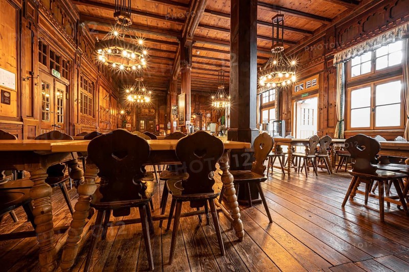 Historical restaurant of the Berliner Huette