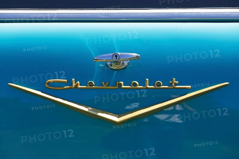 Lettering oldtimer Chevrolet Bel Air