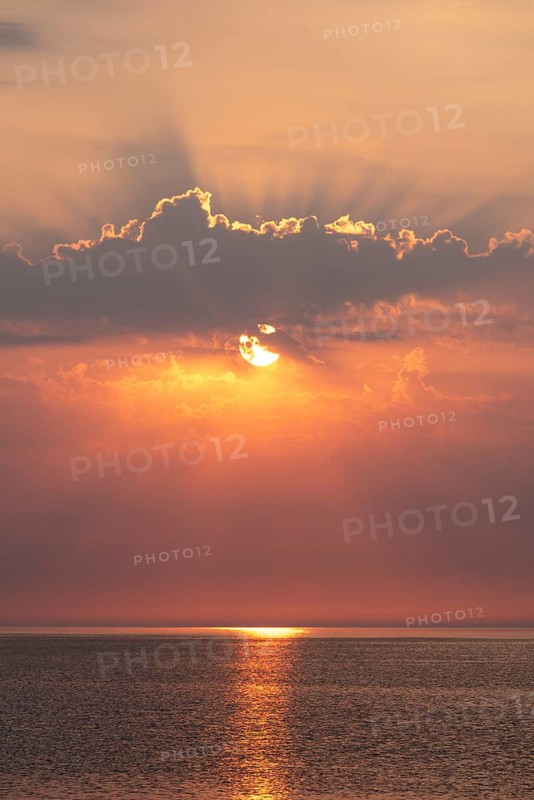 Sunset at the Baltic Sea
