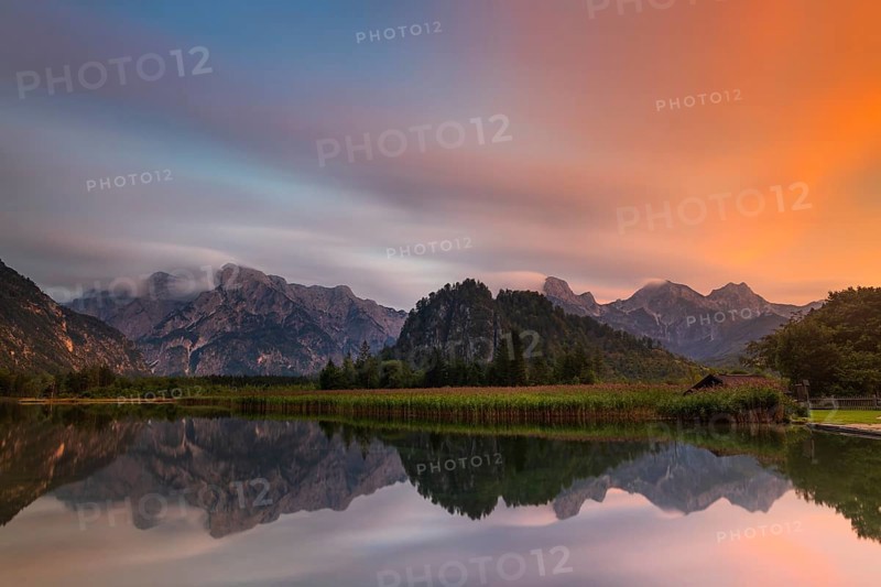 Almsee with sunset