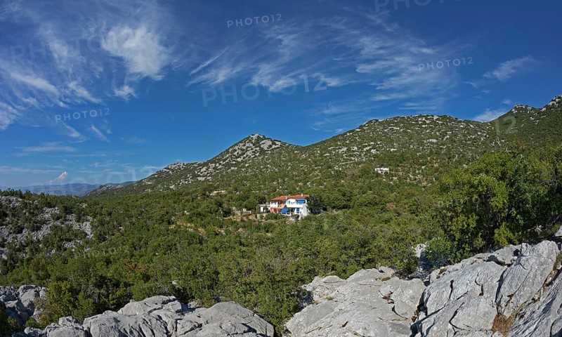 Lonely situated house near Sv. Juraj