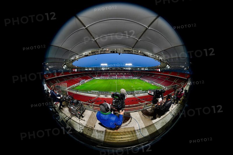 Stadium without spectators