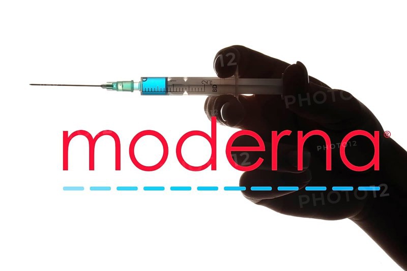 Symbol image Corona vaccine from MODERNA