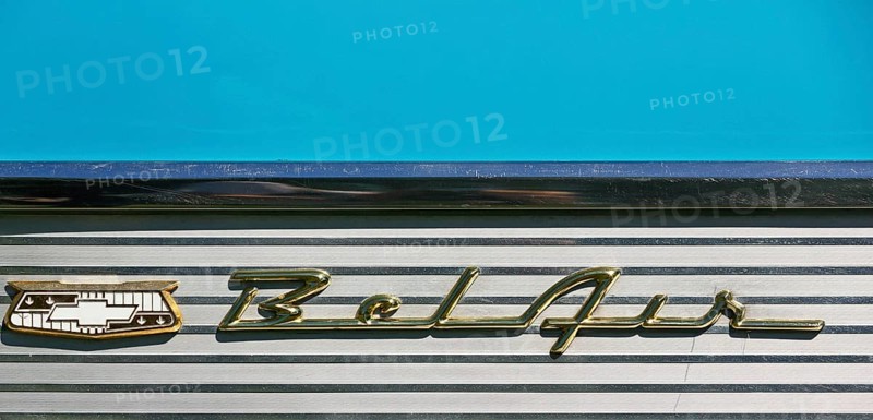 Lettering oldtimer Chevrolet Bel Air